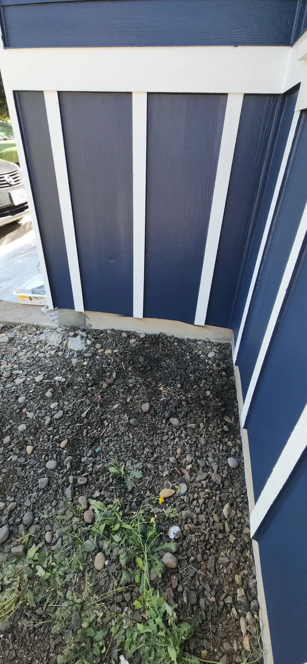 Exterior painting project