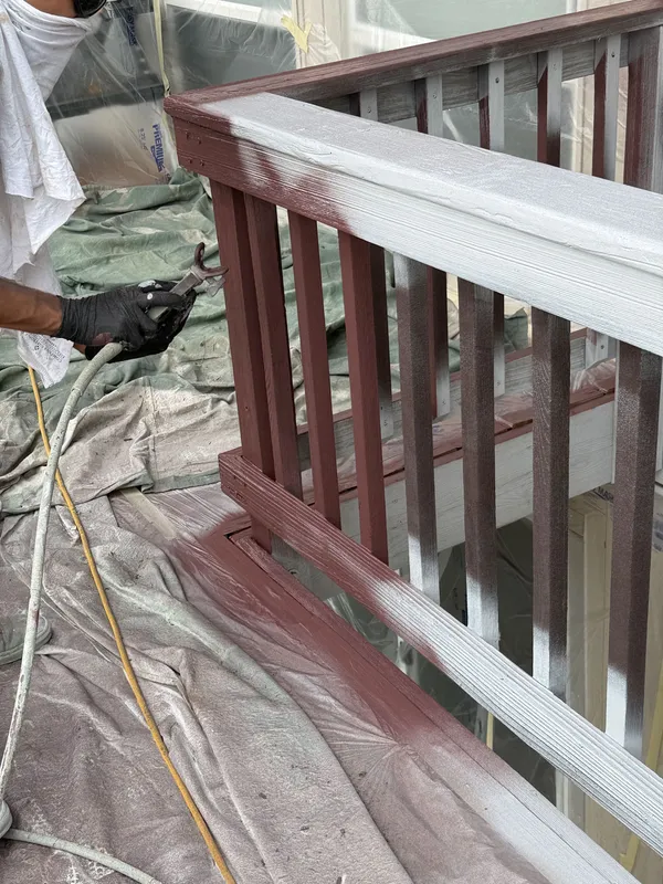 Exterior painting project