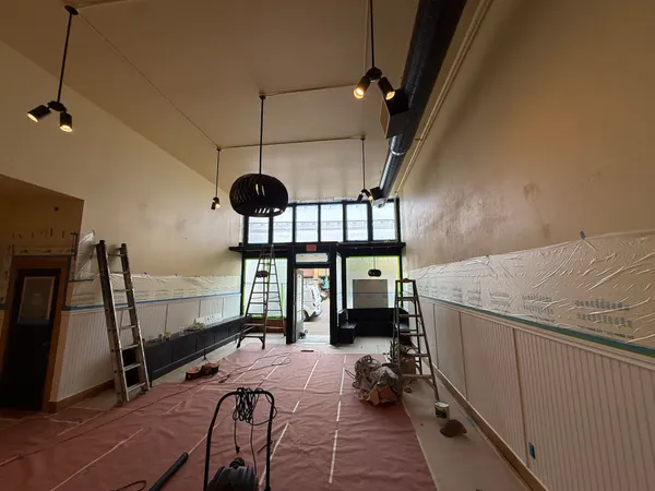 Commercial painting project