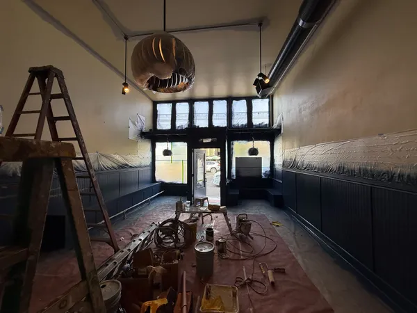 Commercial painting project