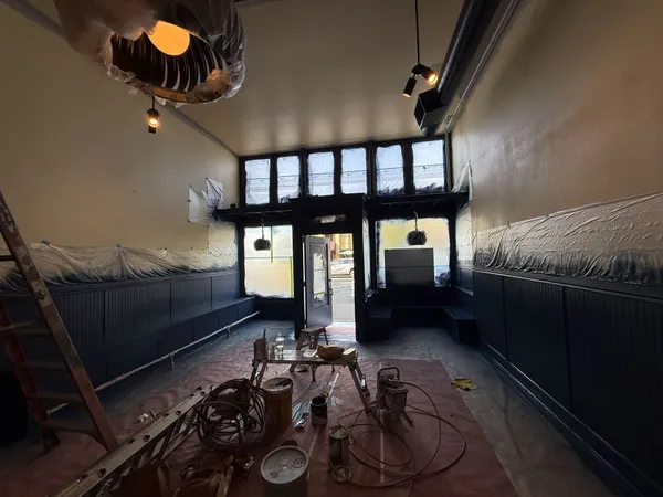 Commercial painting project