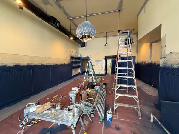 Commercial painting project