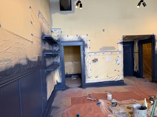 Commercial painting project