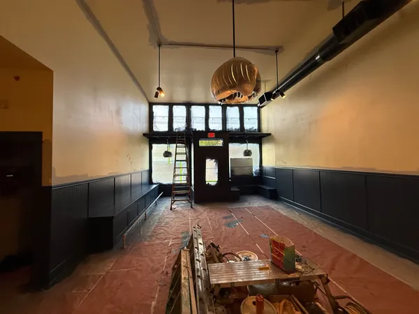 Commercial painting project