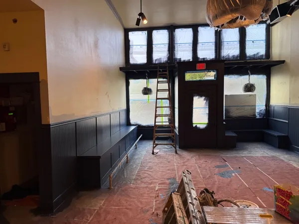 Commercial painting project