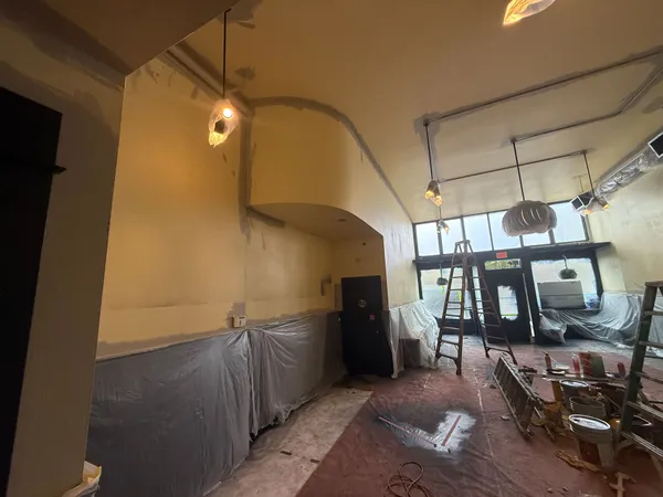 Commercial painting project