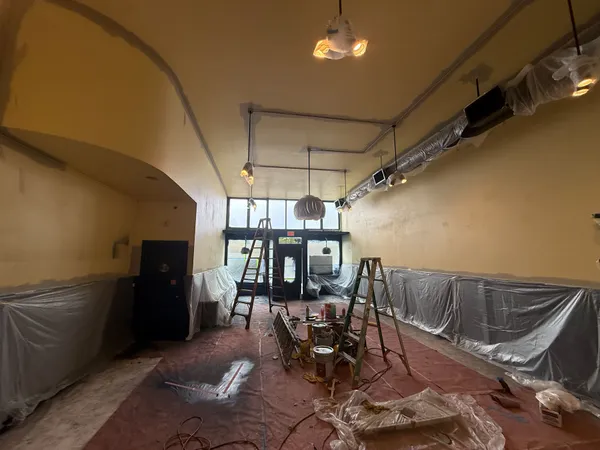 Commercial painting project