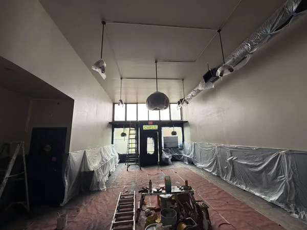 Commercial painting project