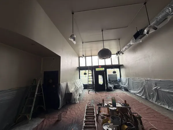 Commercial painting project