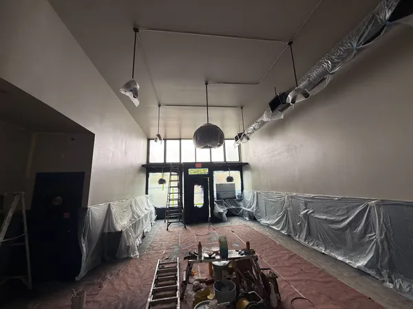 Commercial painting project