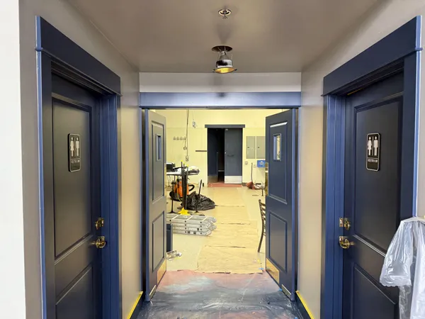 Commercial painting project